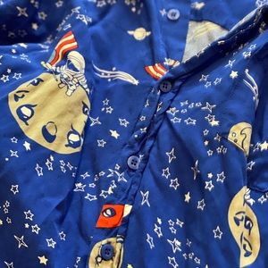 Rare children’s moon walk lularoe button up